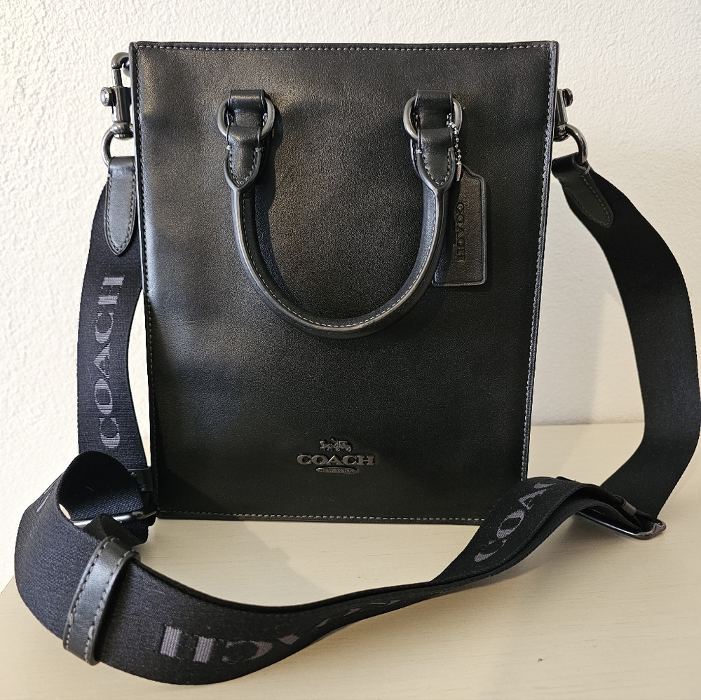 Coach Dylan Tote Bag In Colorblock Signature Canvas IN Charcoal